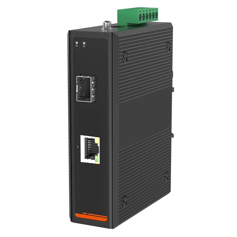 Industrial Gigabit Ethernet Media Converter