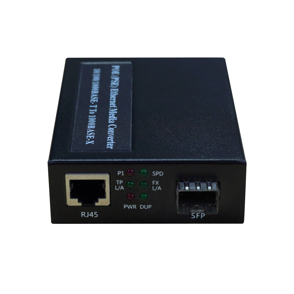 Gigabit POE Media Converter