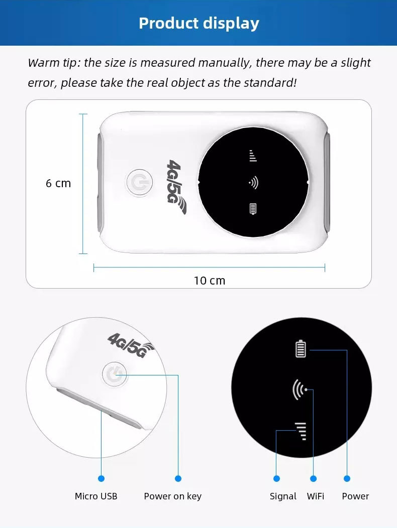 Pocket Hotspot Mobile Wifi